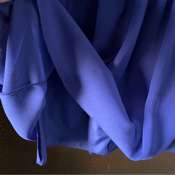 Blue Violet Sleeveless Cocktail / Special Occasion Dress, New with Tags, Size 6 - Picture 8 of 9